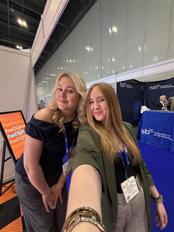 Fern and Mae at the IFS